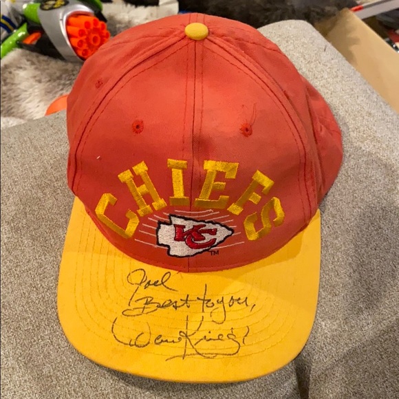 NFL Other - NFL signed Dave Kraig Chiefs hat